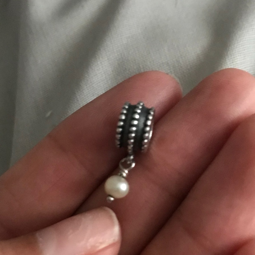 Pandora pearl charm